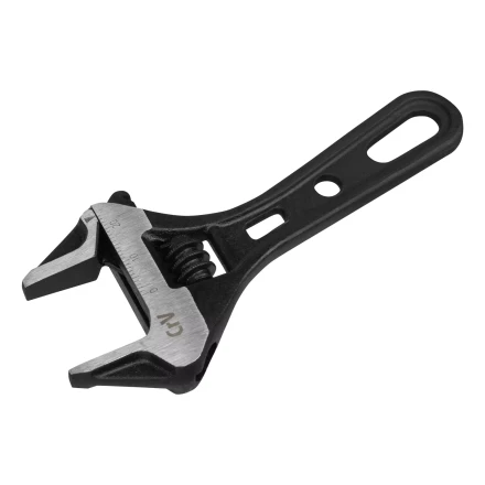 Ключ разводной 115 мм Denzel, CrV, кованый, укороченная рукоятка 15751 купить в Кургане