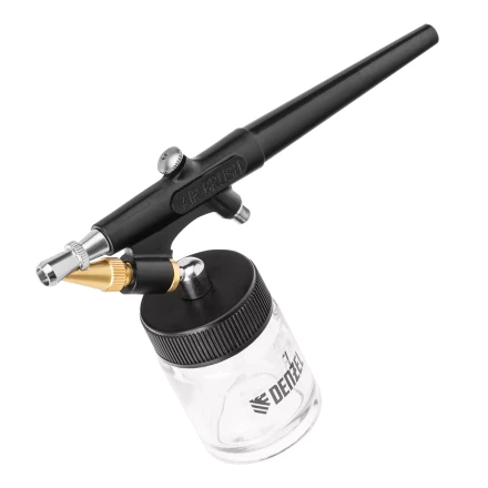 Аэрограф с нижним бачком Denzel AB2, 0,8 мм, 22 мл, 11 л/мин 57311 купить в Кургане