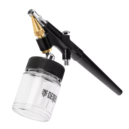 Аэрограф с нижним бачком Denzel AB2, 0,8 мм, 22 мл, 11 л/мин 57311 купить в Кургане