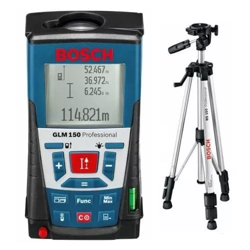 Лазерный дальномер Bosch GLM 250 + штатив BS 150 купить в Кургане