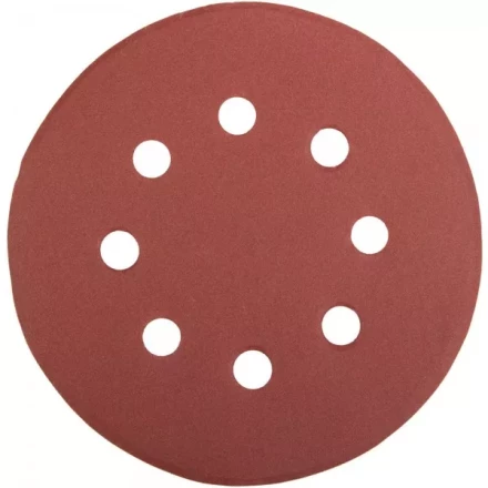 Круг шлифовальный универсальный STAYER &quot;MASTER&quot; из абразивной бумаги на велкро основе, 8 отверстий, Р320, 115мм, 5шт 35450-115-320 купить в Кургане