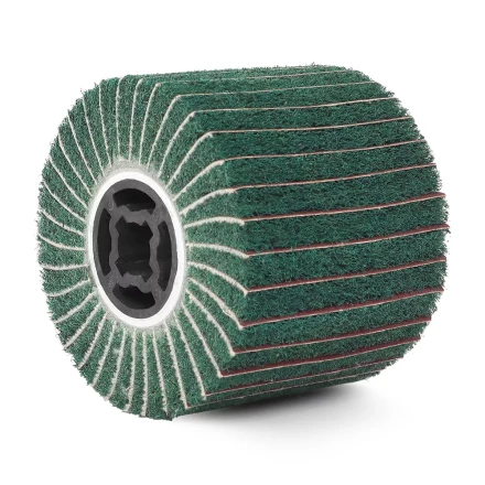 Барабан MESSER тип G ламельный комби (неткан.полотно/шлиф.бумага), 120х100х19 мм, #180 Medium, max 3500 об/мин, НЭ купить в Кургане