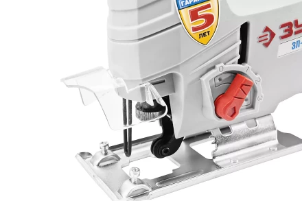 Лобзик ЗУБР, 3-х позиционный маятниковый ход, сталь-8мм/дерево-65мм, 500–3000ходов/мин, 570Вт ЗЛ-570Э купить в Кургане