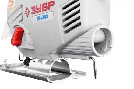 Лобзик ЗУБР, 3-х позиционный маятниковый ход, сталь-8мм/дерево-65мм, 500–3000ходов/мин, 570Вт ЗЛ-570Э купить в Кургане