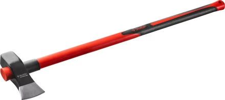 Колун ЗУБР "МАСТЕР" кованый с двухкомпонентной фиберглассовой рукояткой, 2,7кг/900мм 20623-27 купить в Кургане