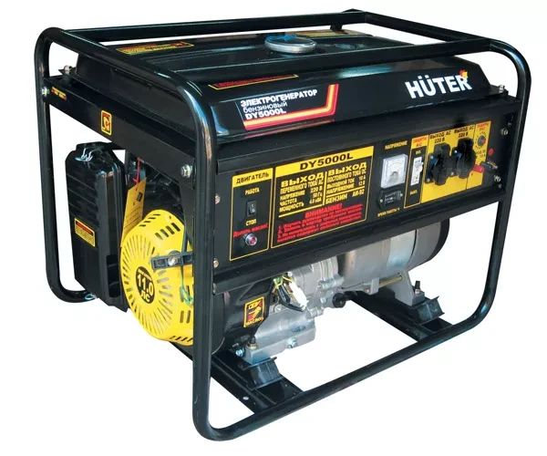 Бензогенератор HUTER DY5000L купить в Кургане
