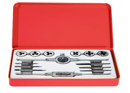 Набор метчиков и плашек М3 - М10 14 предметов MATRIX MASTER 77345 купить в Кургане