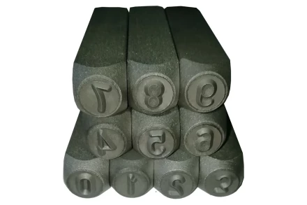 Клеймо цифровое твердосплавное №6 купить в Кургане