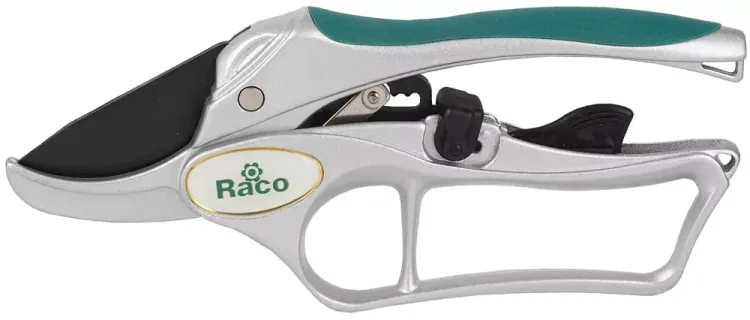 Секатор RACO с алюминиевыми рукоятками, храповый механизм, 200мм 4206-53/150C купить в Кургане