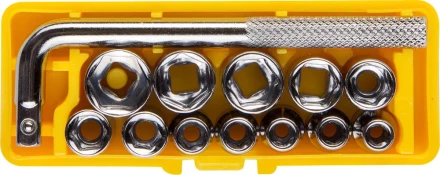 Набор STAYER Торцовые головки &quot;MASTER&quot; POCKET в пласт боксе, 13 предметов 2-26089-H13 купить в Кургане