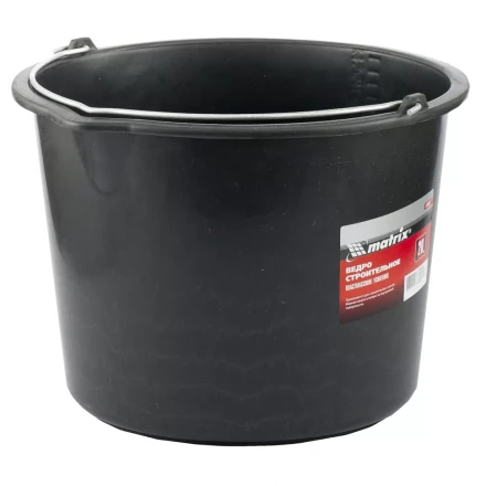 Ведро строительное пластмассовое 20 л усиленное MATRIX 81439 купить в Кургане