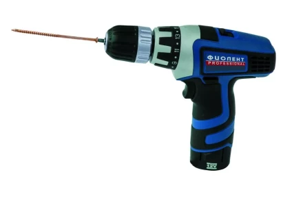 Дрель-шуруповерт аккумуляторная Фиолент ДША1-10-РЭ4-12В Li-Ion купить в Кургане