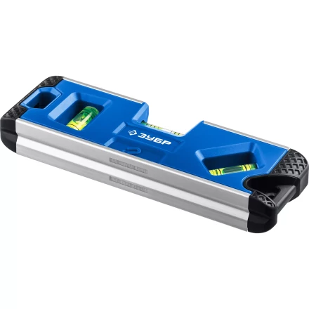 ЗУБР КОМПАКТ 3М, 150 мм, Т-образный усиленный профиль, магнитный компактный уровень, Профессионал (34552) купить в Кургане