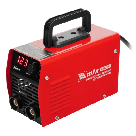 Инверторный аппарат дуговой сварки MMA-220BS, 220 А, ПВ 60%// MTX 94399 купить в Кургане