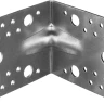 ЗУБР УКУ-2.5, 90 x 105 x 105 x 2.5 мм, цинк, усиленный крепежный уголок (31011-105) купить в Кургане