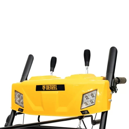 Бензиновая снегоуборочная машина SBM 610S PRO, 212 cc, электростартер, фара, обогрев Denzel 97654 купить в Кургане