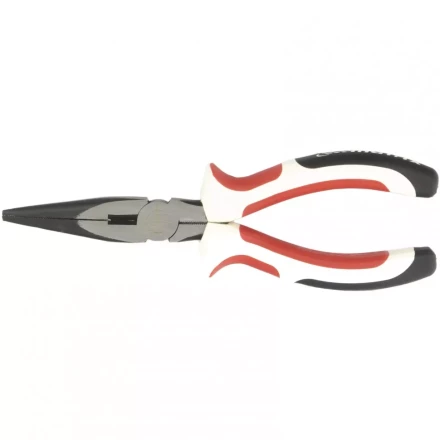 Длинногубцы Premium 200 мм прямые трехкомпонентные рукоятки MATRIX 17187 купить в Кургане