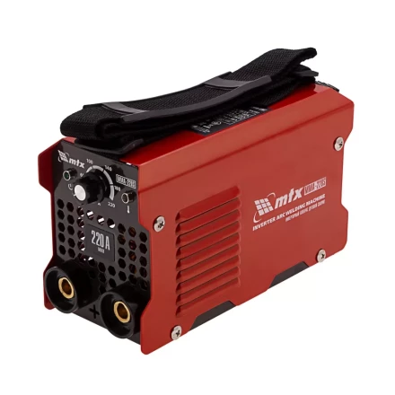 Инверторный аппарат дуговой сварки MMA-220S, 220 А, ПВ60%, диаметр электрода 1,6-5 мм MTX 94392 купить в Кургане