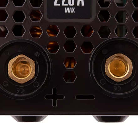 Инверторный аппарат дуговой сварки MMA-220S, 220 А, ПВ60%, диаметр электрода 1,6-5 мм MTX 94392 купить в Кургане