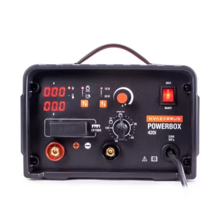 Инверторное пуско-зарядное устройство KVAZARRUS PowerBox 420i, таймер, цветная коробка купить в Кургане