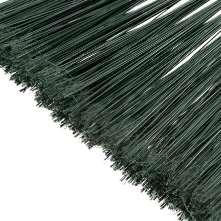 Метла полипропиленовая Сибртех, 345 х 200 х 1420 мм, веерная распушенная, деревянный черенок, Россия, 63230 купить в Кургане