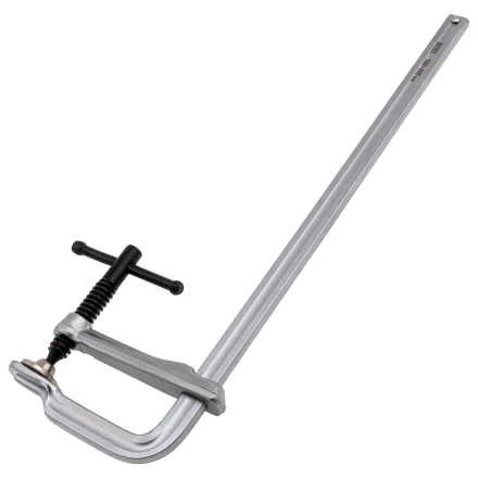 Струбцина F-образная Denzel 20471, 100x400мм, кованая купить в Кургане