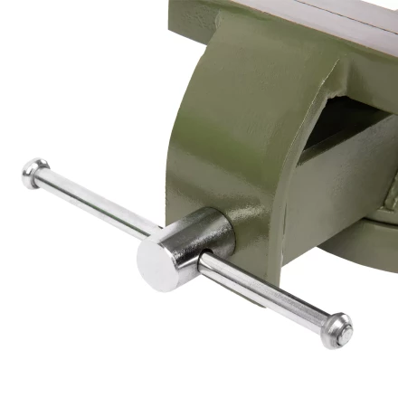 Тиски слесарные Сибртех 18618, 100 мм, стальные, поворотные купить в Кургане