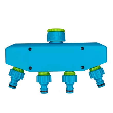 Разветвитель четырехканальный, пластиковый Palisad Luxe 65787 купить в Кургане