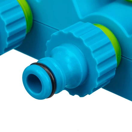 Разветвитель четырехканальный, пластиковый Palisad Luxe 65787 купить в Кургане