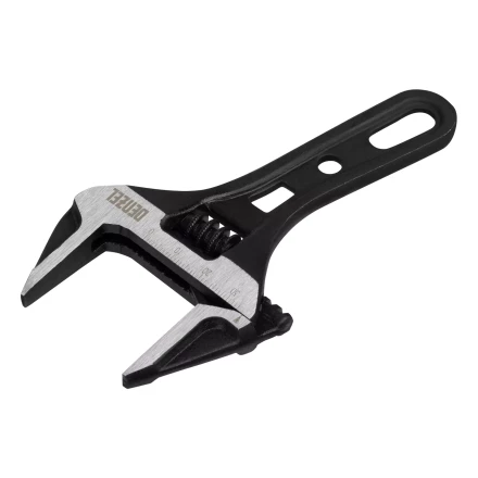 Ключ разводной Denzel 135 мм, CrV, кованый, укороченная рукоятка 15752 купить в Кургане