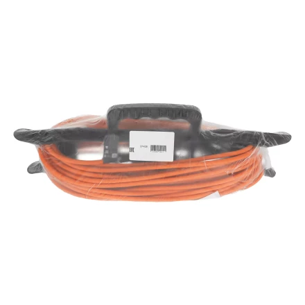 Удлинитель-шнур силовой Denzel 37406 Garden Series, ПВС, 20м, 1 розетка 3 x 1 мм, 3 м купить в Кургане