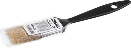 Кисть плоская СИБИН, пластиковая ручка, светлая щетина, 25мм 01008-025 купить в Кургане