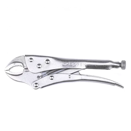 Зажим ручной полукруглый захват 220 мм Сибртех 18422 купить в Кургане