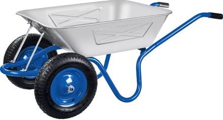 Тачка усиленная строительная двухколесная 280 кг серия ПРОФЕССИОНАЛ купить в Кургане