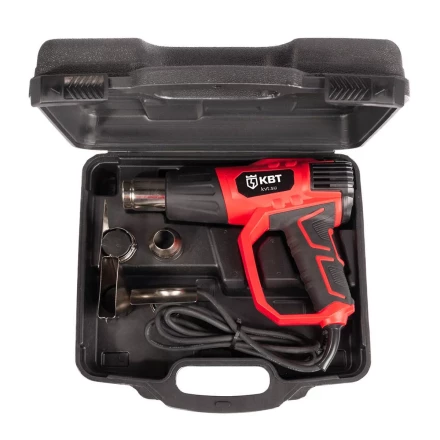 Фен технический КВТ ТТ-2000-3 LCD мощностью 2000 Вт с LCD-дисплеем (102934) купить в Кургане