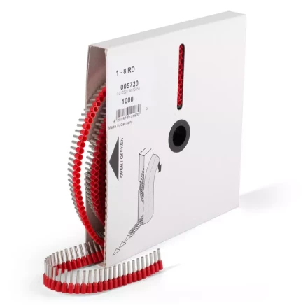 Наконечники штыревые втулочные в ленте КВТ НШВИ в ленте (GLW) (61596) купить в Кургане