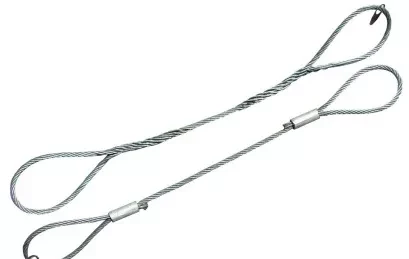 Строп канатный петлевой СКП 12.5 т L=5 м опрессовка купить в Кургане