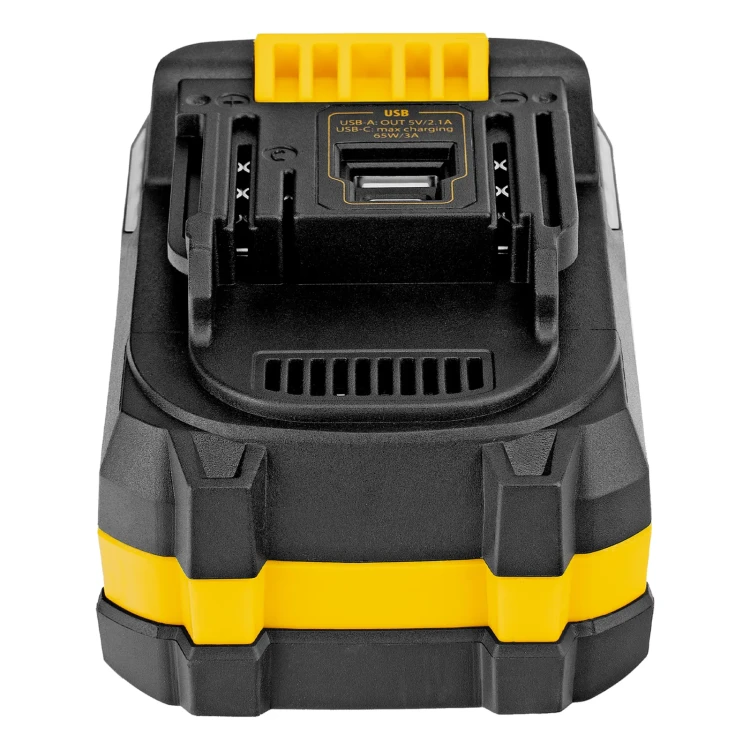 Батарея аккумуляторная BH-20-6.0, Li-Ion, USB, 20 В, 6,0 Ач// Denzel 28446 купить в Кургане