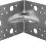 ЗУБР УКУ-2.5, 90 x 130 x 130 x 2.5 мм, цинк, усиленный крепежный уголок (31011-130) купить в Кургане