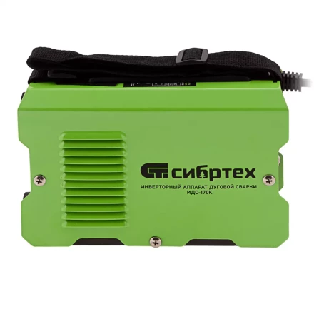 Инверторный аппарат дуговой сварки ИДС-170K, 170 А, ПВ 80%, диаметр электрода 1,6-3,2 мм Сибртех 94393 купить в Кургане