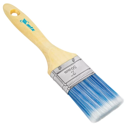 Кисть плоская &quot;Евро&quot; 2&quot;, искусственная щетина, деревянная ручка MTX 83071 купить в Кургане