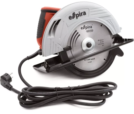 Пила циркулярная ESPIRA CSI-230A (ф230 мм, 220-240В,50/60 Гц, мощность 2500 Вт, 3900 об/мин), 401252 купить в Кургане