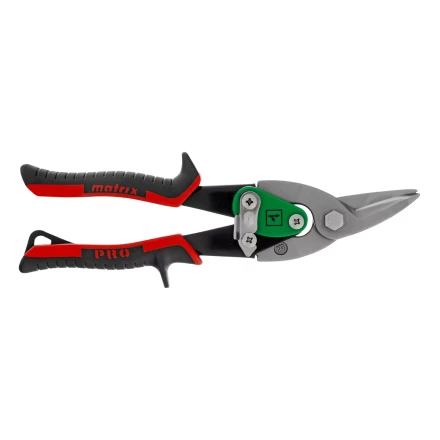 Ножницы по металлу Matrix, 250 мм, правый рез, сталь CRMO, двухкомпонентные рукоятки, PRO 78324 купить в Кургане