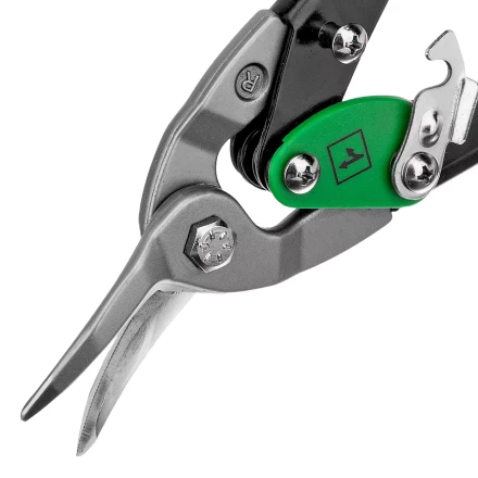 Ножницы по металлу Matrix, 250 мм, правый рез, сталь CRMO, двухкомпонентные рукоятки, PRO 78324 купить в Кургане