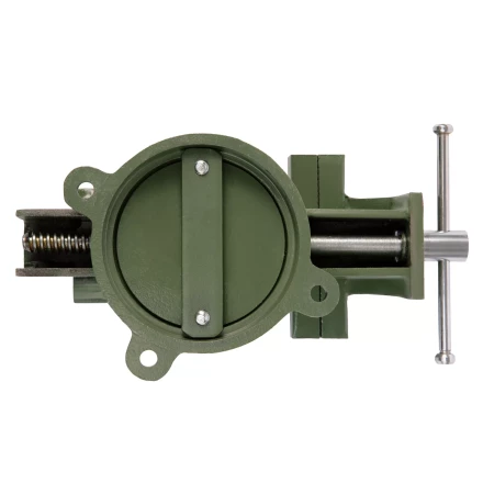 Тиски слесарные Сибртех 18619, 125 мм, стальные, поворотные купить в Кургане