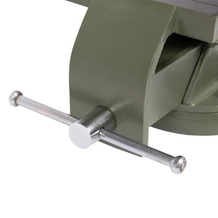 Тиски слесарные Сибртех 18619, 125 мм, стальные, поворотные купить в Кургане