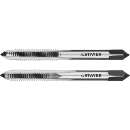 Комплект метчиков STAYER &quot;MASTER&quot;, сталь 9ХС, М5х0,8, 2 шт 28025-05-0.8-H2 купить в Кургане