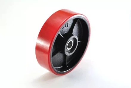 Колесо полиуретан 65х70 мм с подшипником для тележек гидравлических RHP/CW РОССИЯ 1045360 купить в Кургане