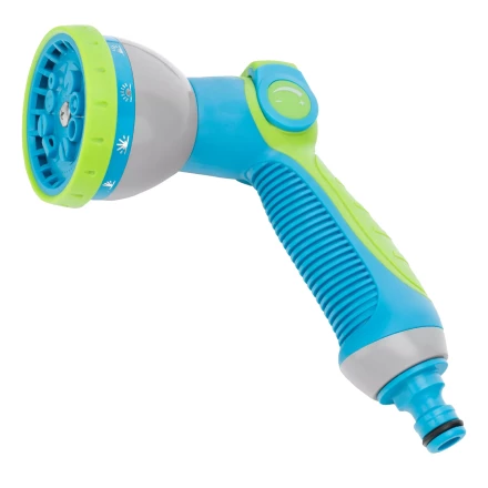 Набор поливочный Palisad 67671, шланг 7,5-22,5м, пистолет 8 реж., чехол, подвес, LUXE купить в Кургане