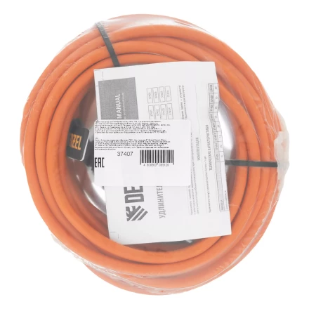 Удлинитель-шнур силовой Denzel Garden Series, ПВС, 10м, 1 розетка 3 x 1,5 мм, 3 м 37407 купить в Кургане